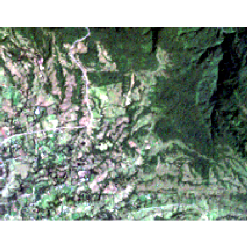 1986 Landsat 5 image from Volcan Barva